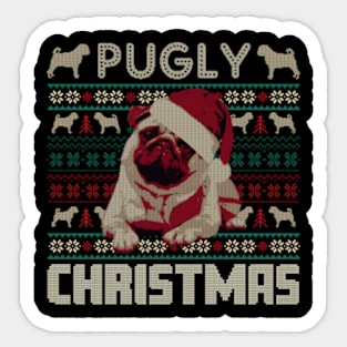 Pugly Sticker